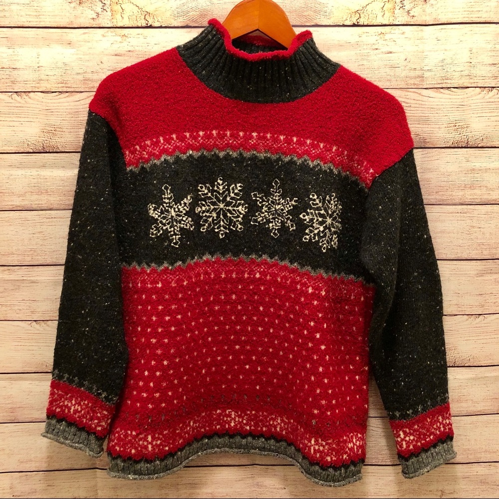 Christmas Jones NewYork Sport Knit Sweater sz. Sm